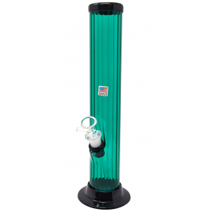 12" Acrylic GOG Straight Water Pipe - [AJM15]